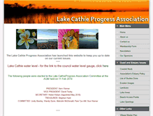 Tablet Screenshot of lakecathiepa.com